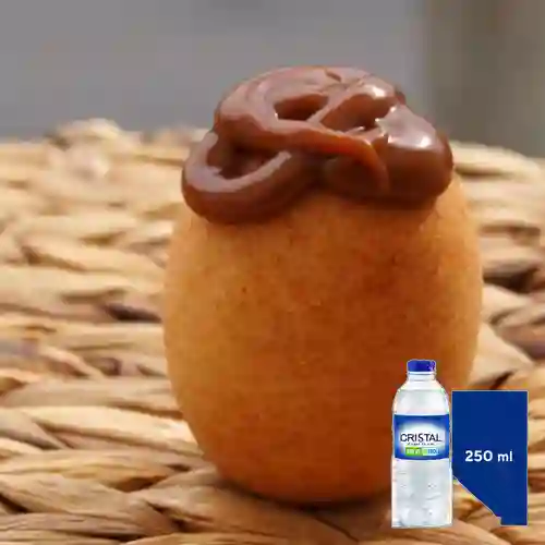 Combo Buñuelo Arequipe + Cristal Sin Gas 250 ml