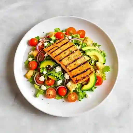 Ensalada Con Salmon