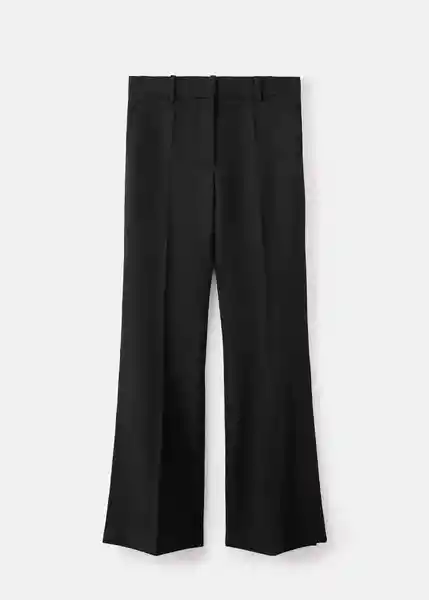 Pantalón Pasadena Negro Talla 38 Mujer Mango