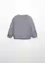 Sudadera Good Gris Talla 66 Niños Mango