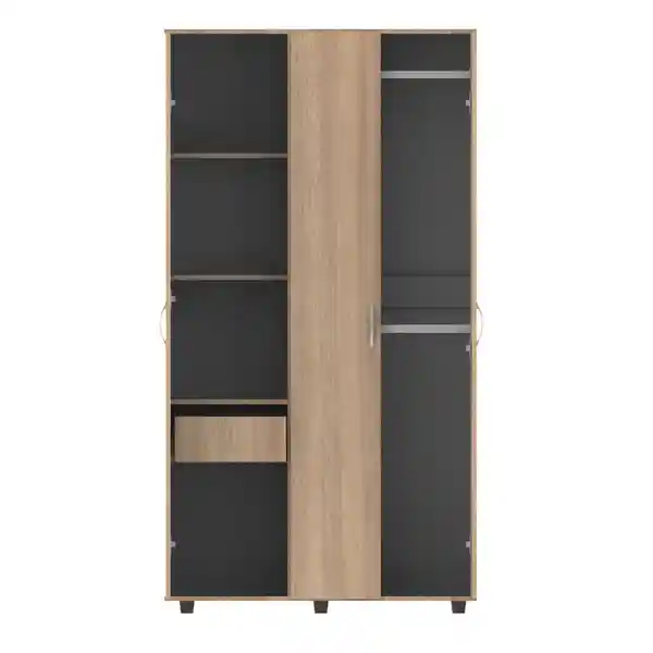 Moduofi Armario Roma Germany Blanco 187 x 120 x 50 cm