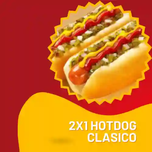 2X1 Hot Dog Clasico