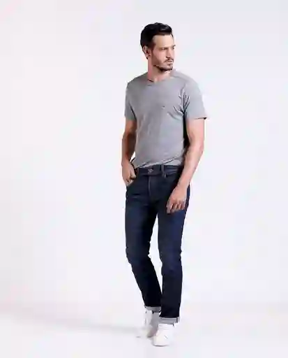 Straight Fit Morris Osc Azul Talla 38 Hombre Chevignon