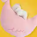 Peluche de Cordero Blanco Sobre Una Luna Lamb Baa Miniso