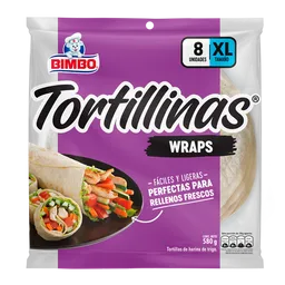 Bimbo Tortillas Tortillinas Wraps
