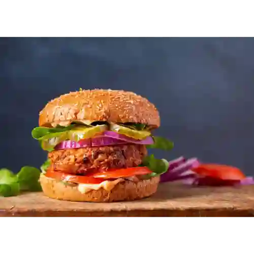 Hamburugesa Black Bean Burger