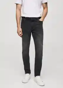 Jean Jude Tejano Gris Oscuro Talla 46 Hombre Mango