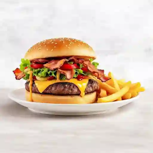 Big Angus 180 gr con Papa