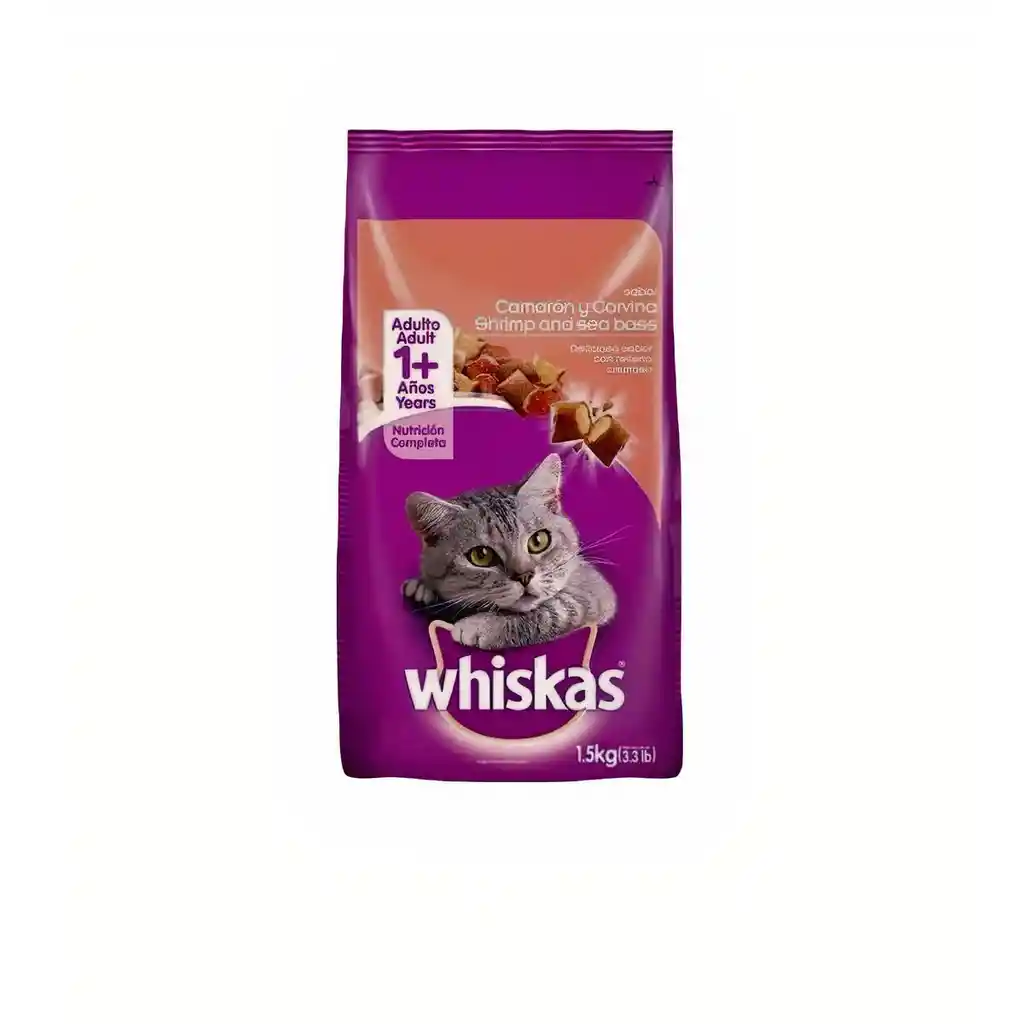 Whiskas Alimento Para Gato  Camarón y Corvina