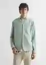 Camisa Summer Verde Talla 19 Mango Teen Boy Mango