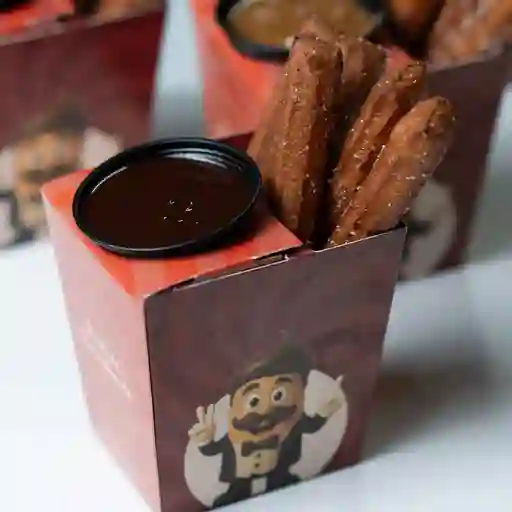 Bastones de chocolate