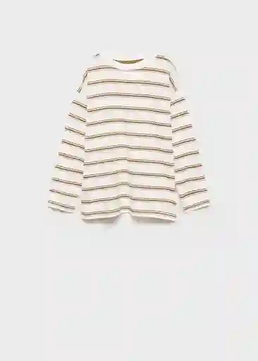 Camiseta Noretro Ocre Talla 10 Niños Mango