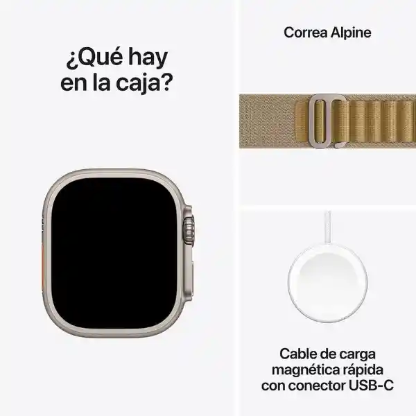 Apple Watch Ultra 2 Gps + Cellular Natural Titanium Alpine 49 mm