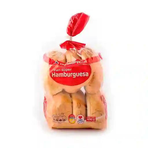 Pan Olimpica de Hamburguesa