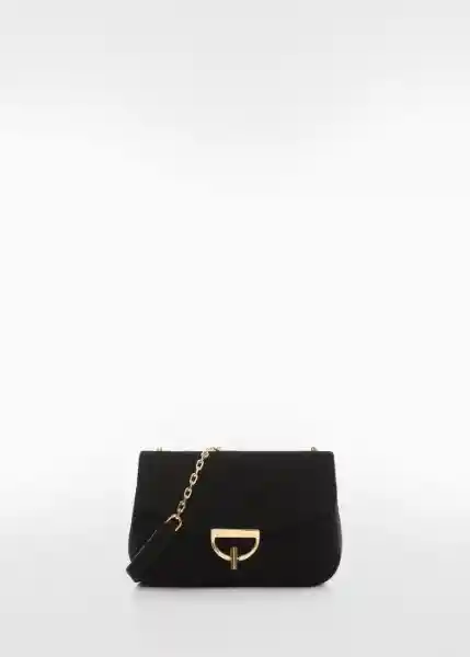 Bolso P Bruna Negro Talla 99 Mujer Mango