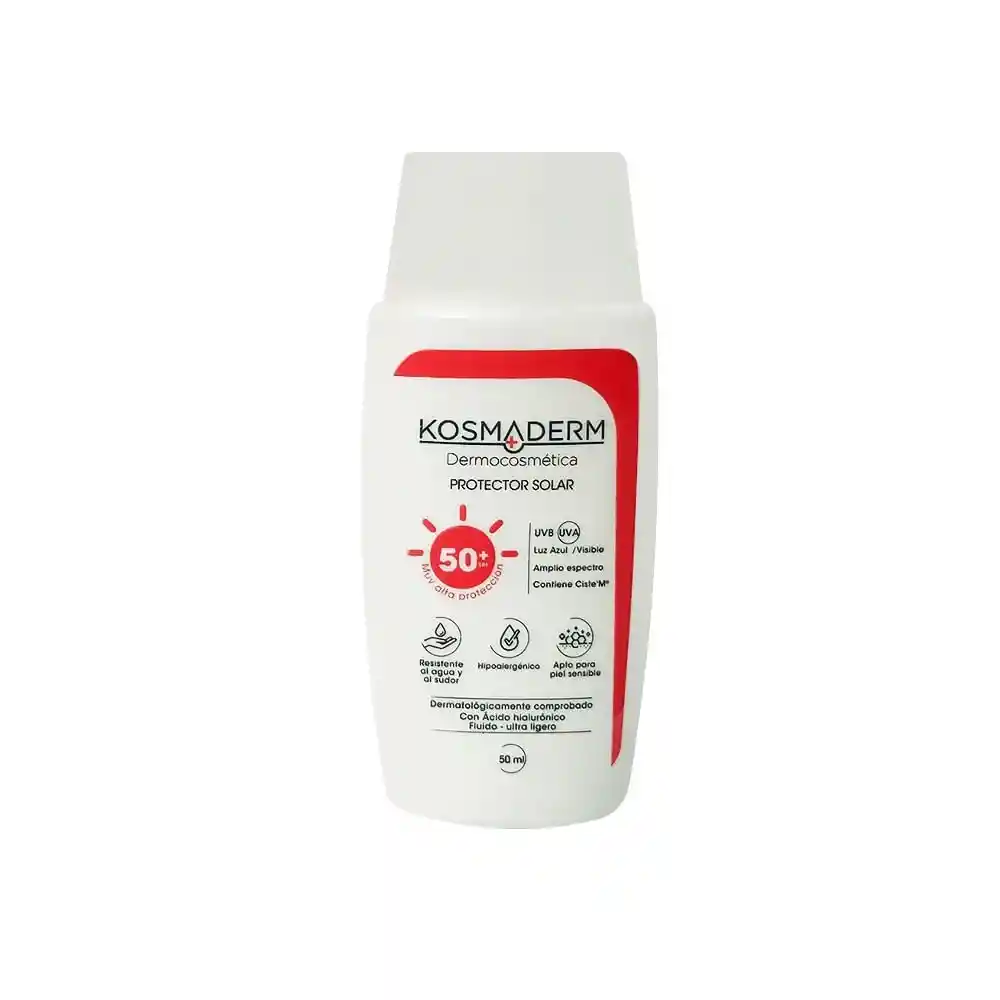 Protector Solar Fluido Kosmaderm Spf 50+ Frasco