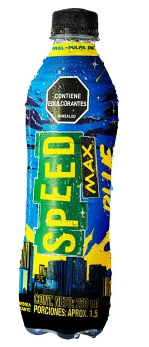 Speed Max Bebida Energizante Blue 250 ml