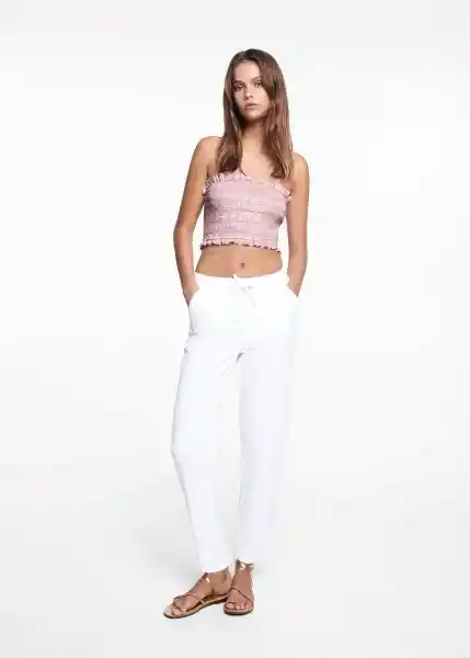 Top Elenat Rosa Pastel Talla 20 Niñas Mango