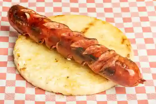 Arepa con Chorizo
