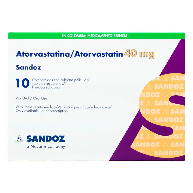 Sandoz Atorvastatina (40 mg)