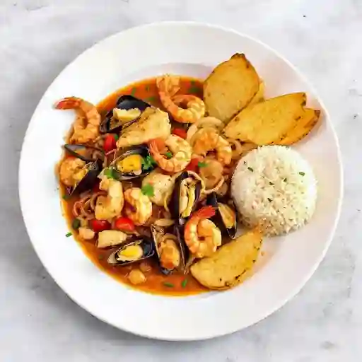 Salteado de Mariscos