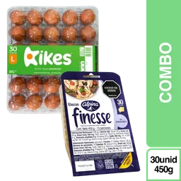 Combo Huevos Kikes + Queso Finesse + Finesse Mozarella