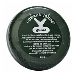 Tridex Galez Pomada Verde