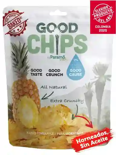 Good Chips Pasaboca de Piña Horneado sin Aceite