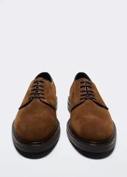 Zapato Arezzo Marron Talla 39 Hombre Mango