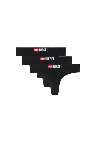 Diesel Ropa Interior Umbr-Stringthreepack Negro Talla S