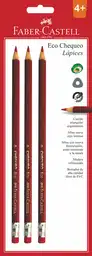 Faber Castell Lápiz Rojo Eco Chequeo
