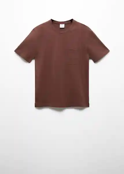 Camiseta Molina Tabaco Talla XXL Hombre Mango