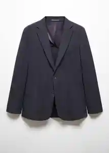 Blazer Americana Aneto Navy Talla 52 Hombre Mango