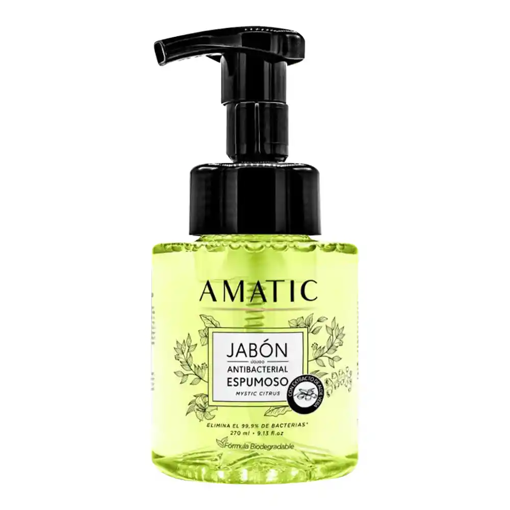 Jabon Espuma Amatic Mystic Citrus