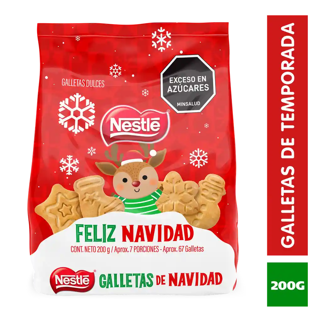 Galletas de Navidad NESTLÉ x 200g