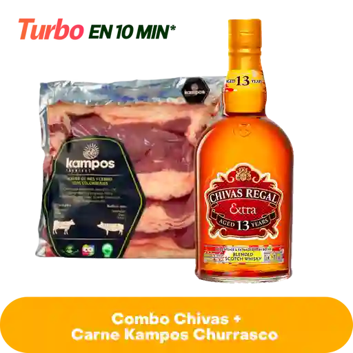 Combo Chivas + Carne Kampos Churrasco 