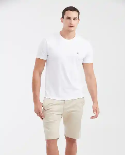 Short Colors Rocket Beige Perlado Claro Talla 28 Chevignon