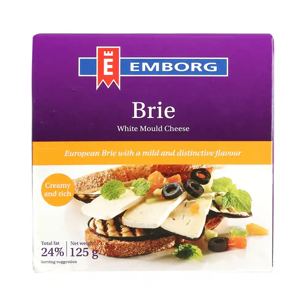 Queso Brie Emborg 125 G