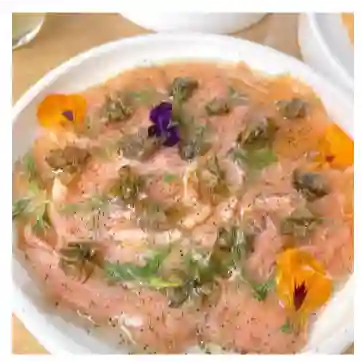 Carpaccio de Salmón Ahumado