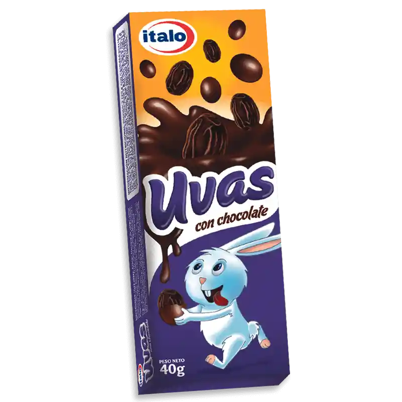 Italo Uvas con Chocolate