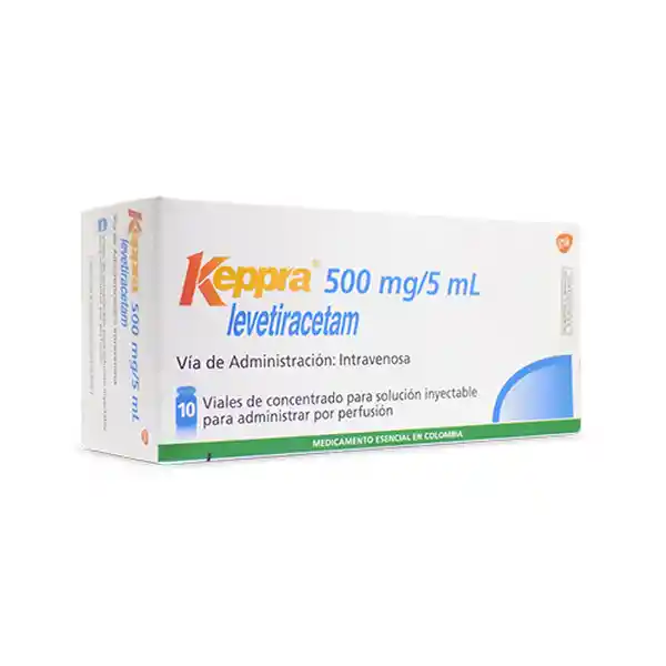 Keppra Viales (500 mg)