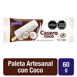 Colombina Paleta Casero Coco