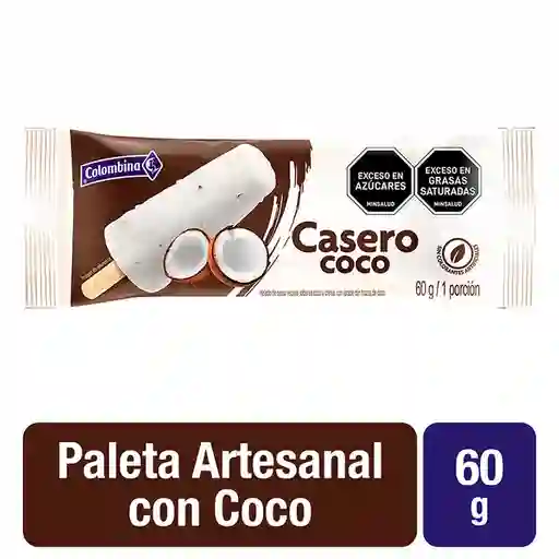 Colombina Paleta Casero Coco