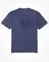 American Eagle Camiseta Vintage Vault Naval Talla X-Small