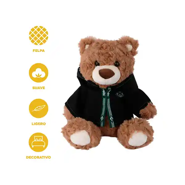 Oso Con Uniforme Slytherin Serie Harry Potter de 10 in Miniso