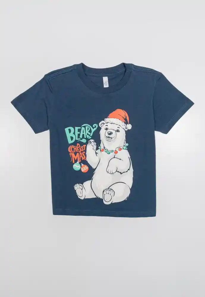 Camiseta Manga Corta 4t-navy