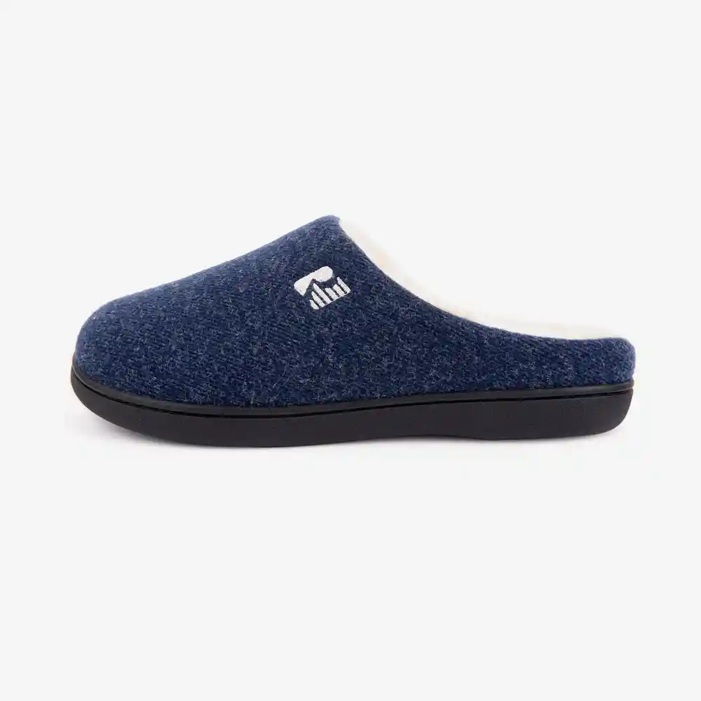 Inkanta Pantuflas Sherpa Hombre Azul M/L