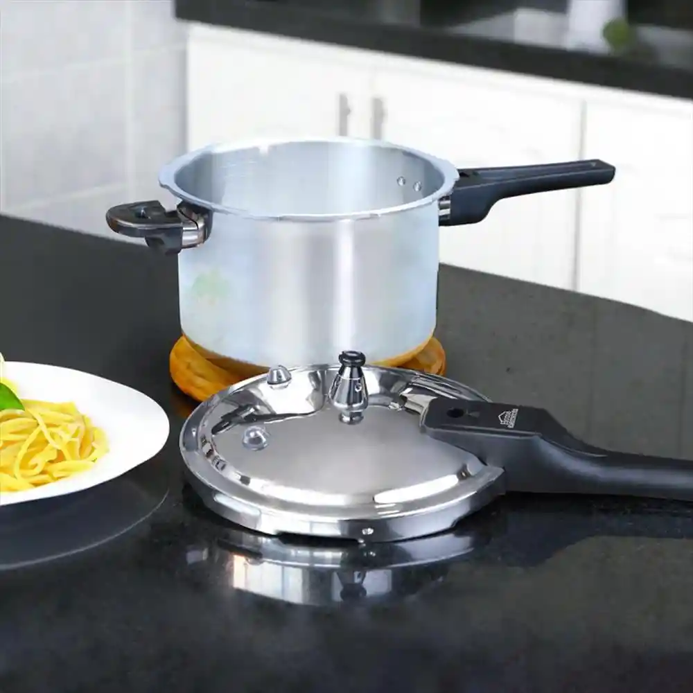 Olla a Presión Aluminio Con Tapa Acero Hepc32llss