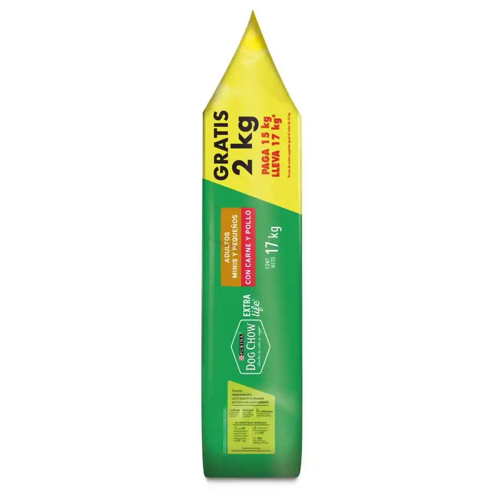 OFERTA DOG CHOW ADULTOS Minis y Pequeños pague 15k lleve 17k