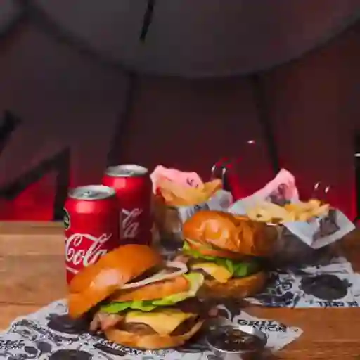 2 Combo Burger Especial + Coke